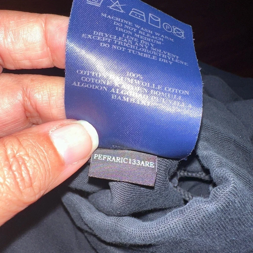 Burberry Golf Black Joggers Nova Check Trim on Back Pocket (M1)